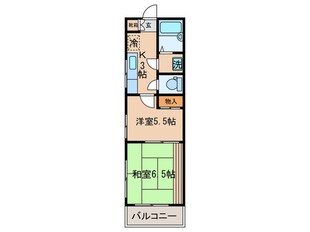 米田ビルの物件間取画像